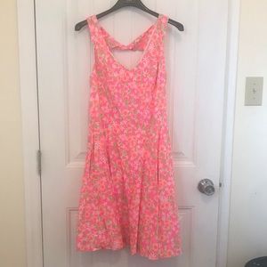 Lilly Pulitzer Floral Dress Size 12
